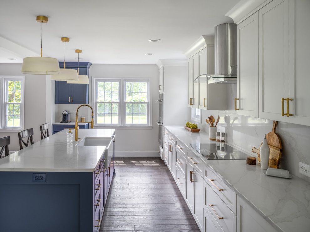 Transitional kitchen photo in DC Metro