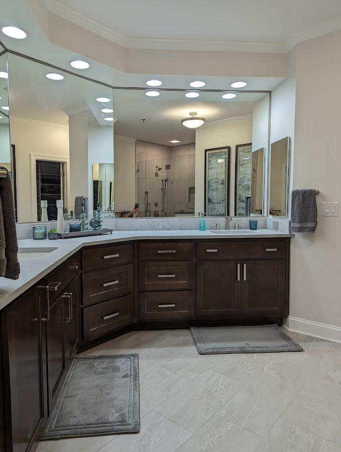 Contemporary  Master Bath