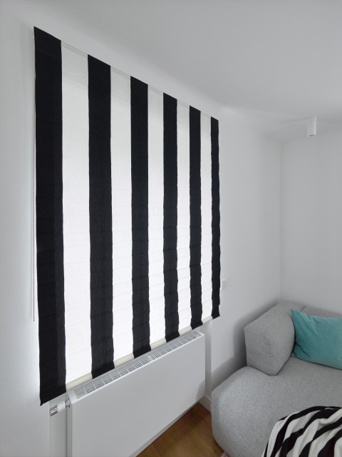 Jalousie contemporary-vardagsrum