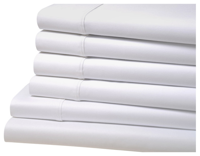 Kathy Ireland 1500TC Bamboo Cotton 6 Piece Sheet Set, Full