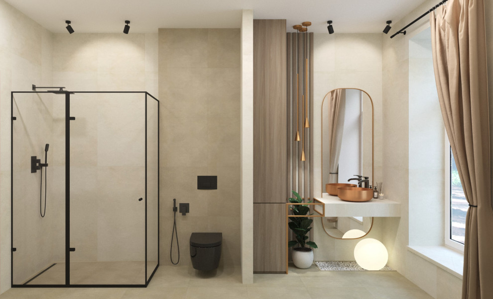 Кухня-гостиная в частном доме