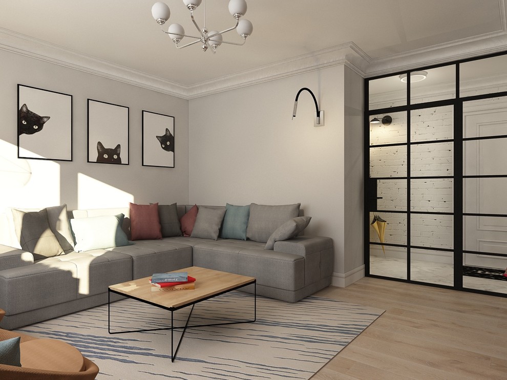 Квартира с камином