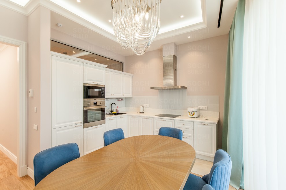 Квартира в ЖК «Актер Гэлакси», 78м², стиль: современная классика. Сочи