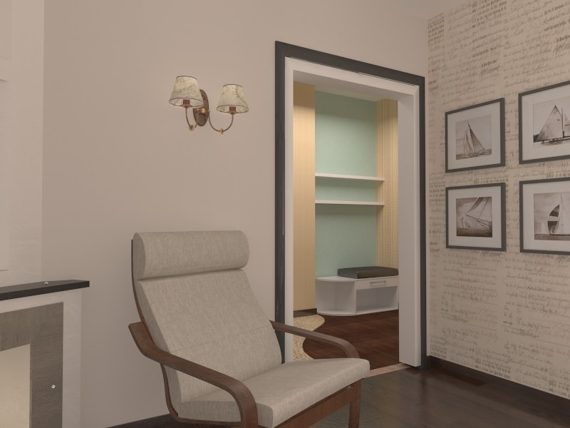 Дизайн-проект квартиры по ул. Бульвар Академика Королева