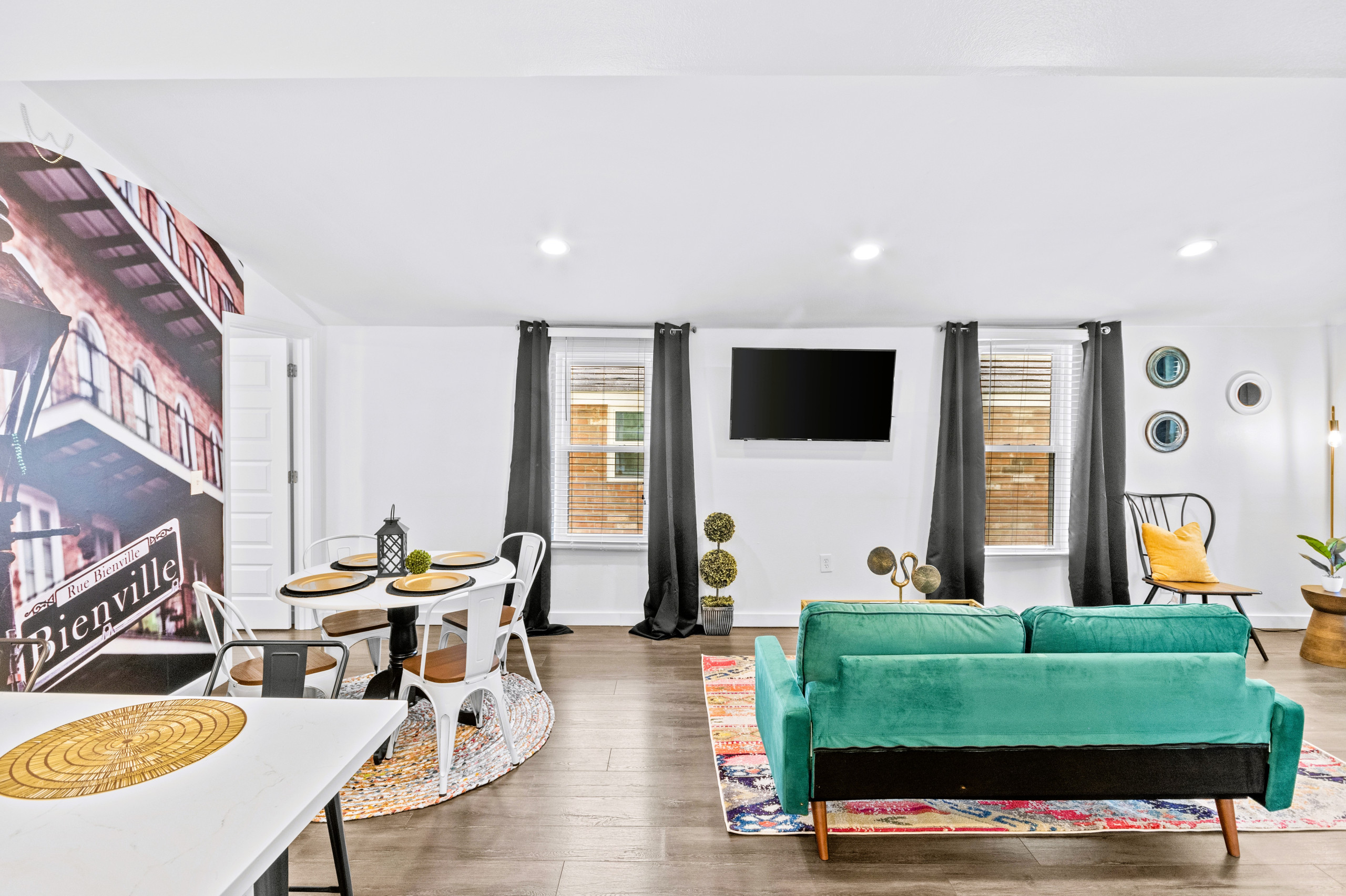Living room photo in Raleigh