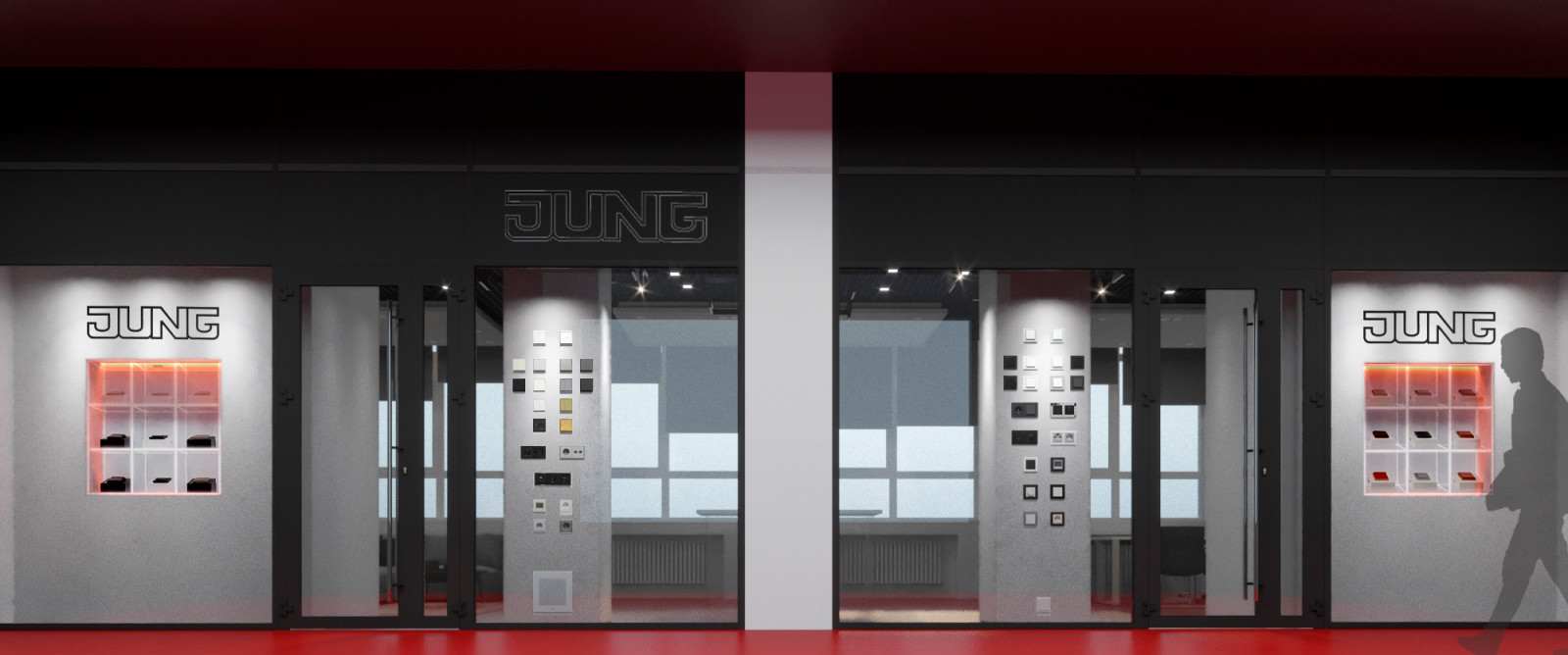 Проект Шоурума компании JUNG