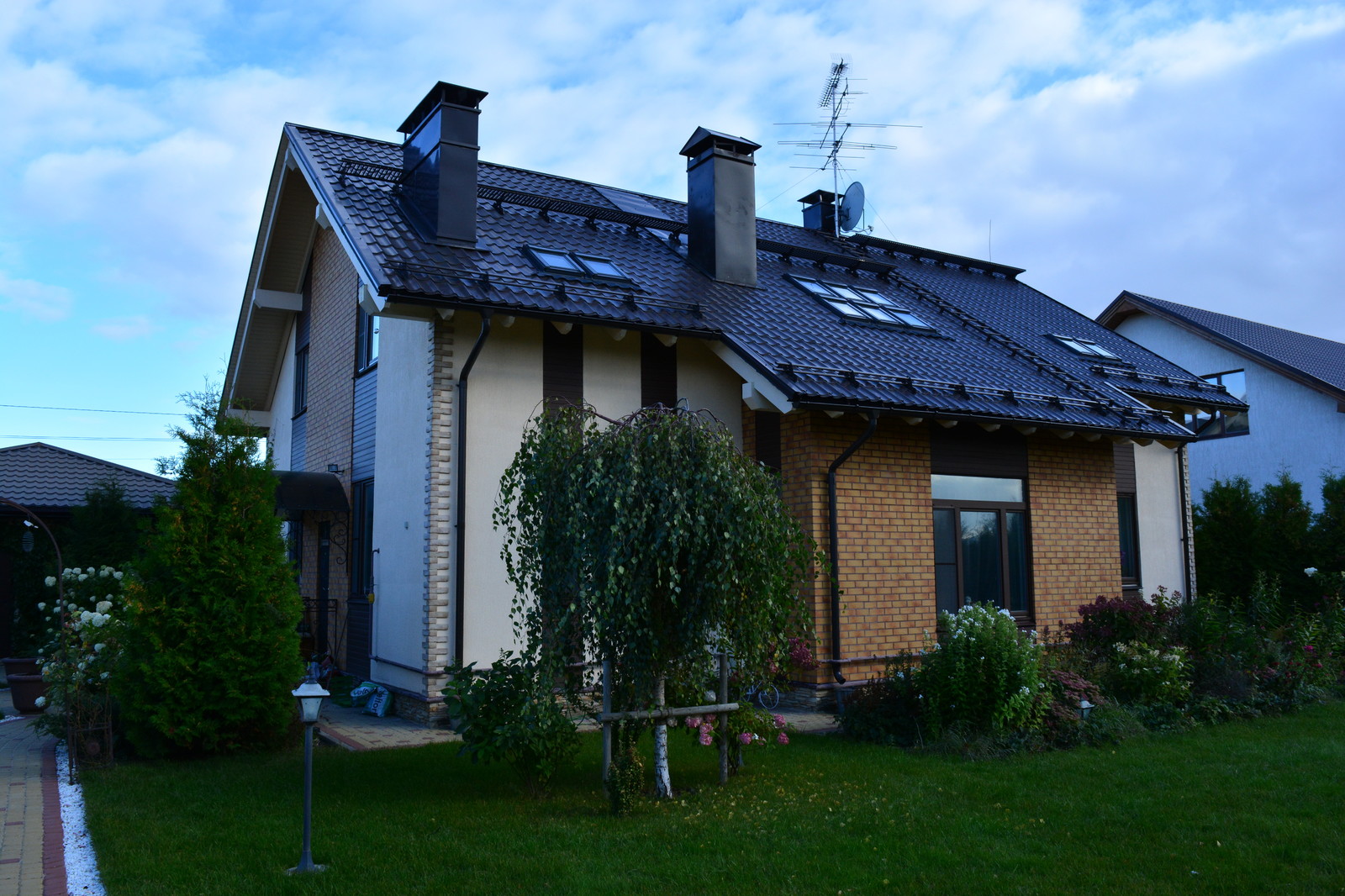 Дом, баня и гараж в Разливе.