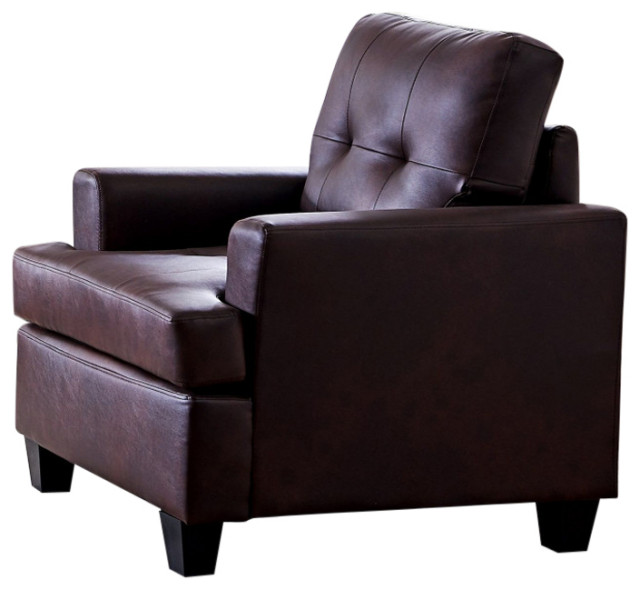 Disalvo 36" Oversized Living Room Chair Couch, Upholstered Faux Leather