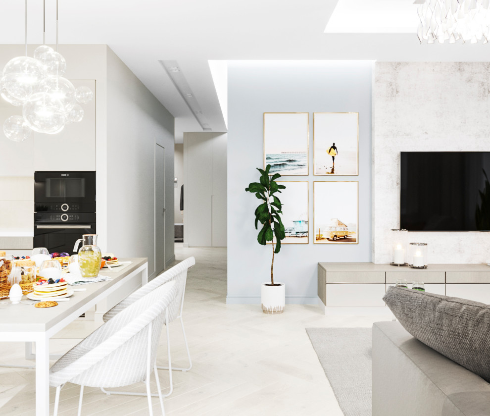 Квартира в пастельных тонах