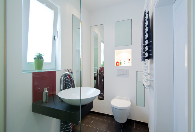 Ideen für kleine Bäder/ Gäste WC mit Dusche modernbadezimmer
