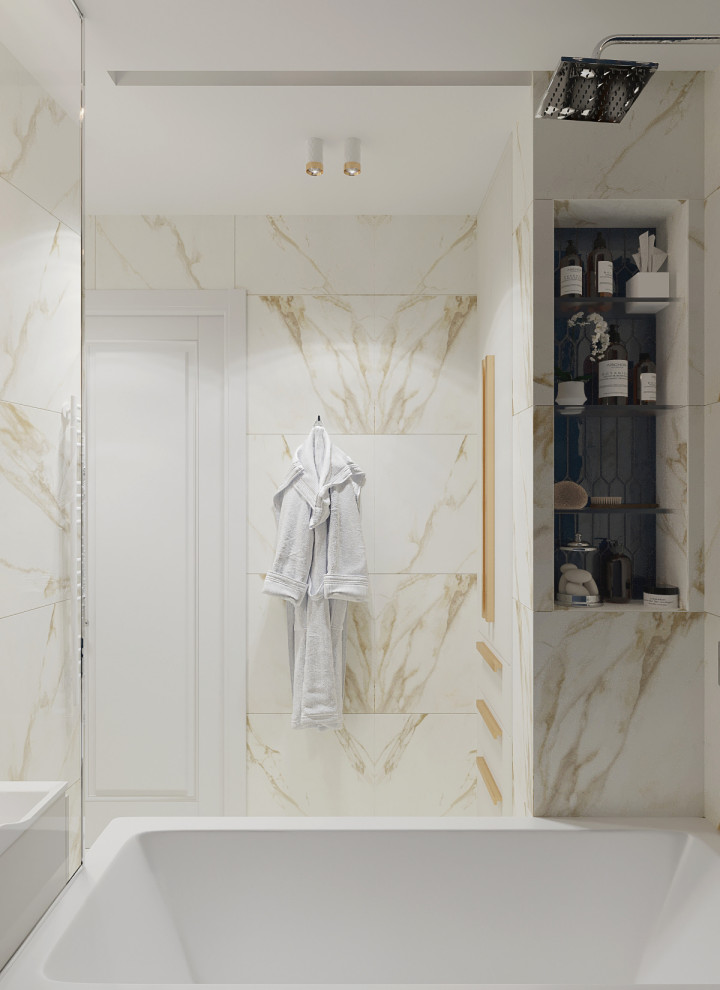 ДИЗАЙН ТРЕХКОМНАТНОЙ КВАРТИРЫ 89 КВ.М