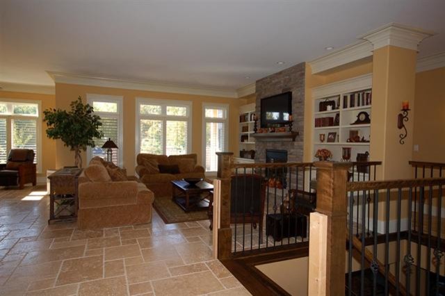 Open Concept Great Room with Lots of Natural Light