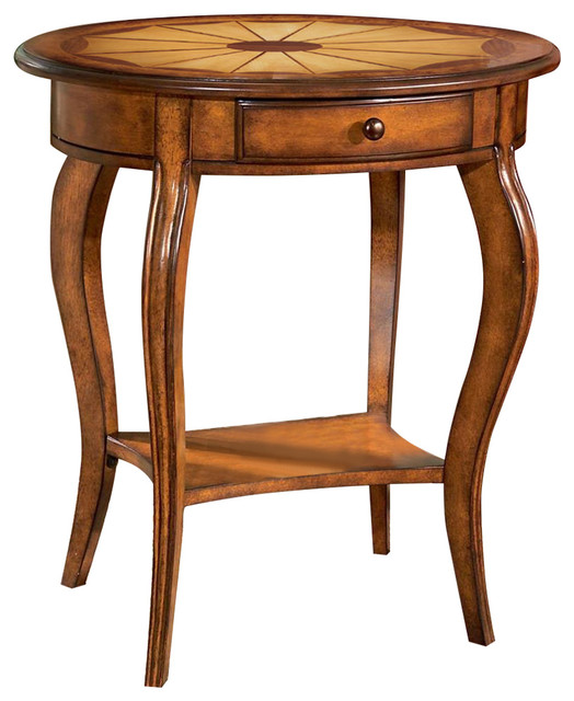Butler Masterpiece Oval Accent Table Traditional Side Tables And