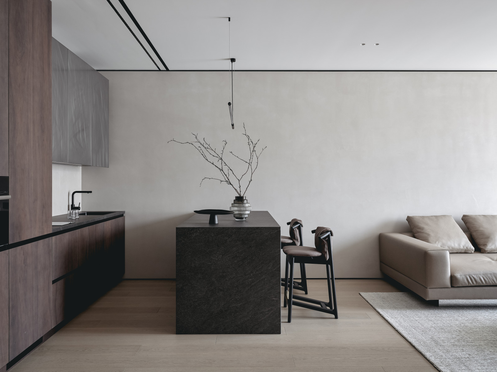 Графичный интерьер, ЖК Шагал