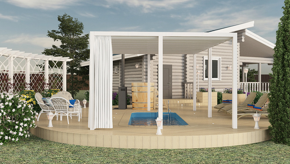 СПА зона у банного домика