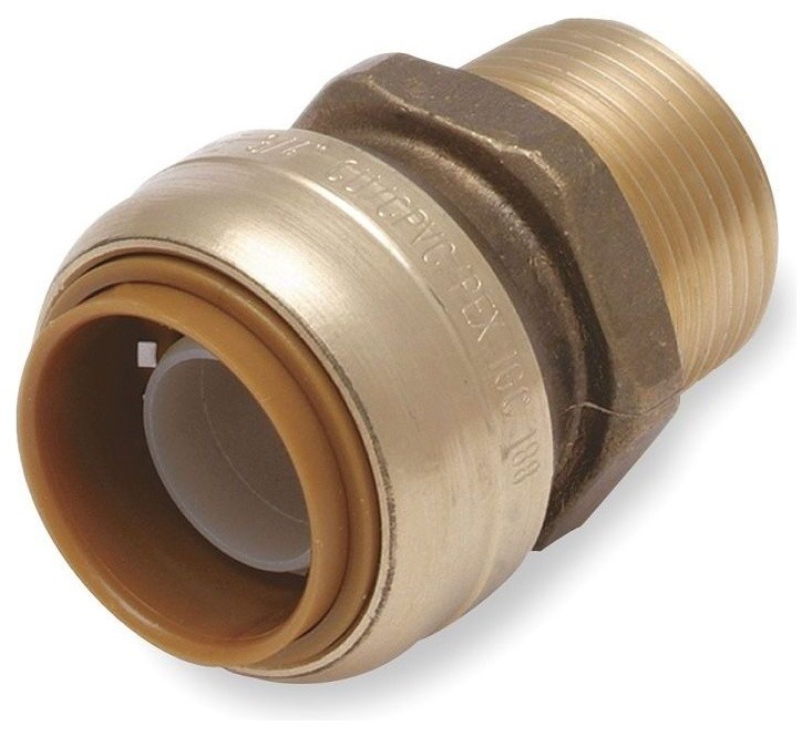 Sharkbite, Bathroom Part, 3"x6.5"x6.5", 3"x6.5"x6.5" Bathroom Sink And Faucet Parts by