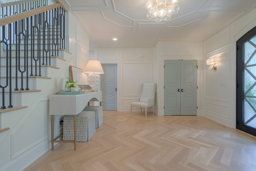 Entryway - transitional entryway idea