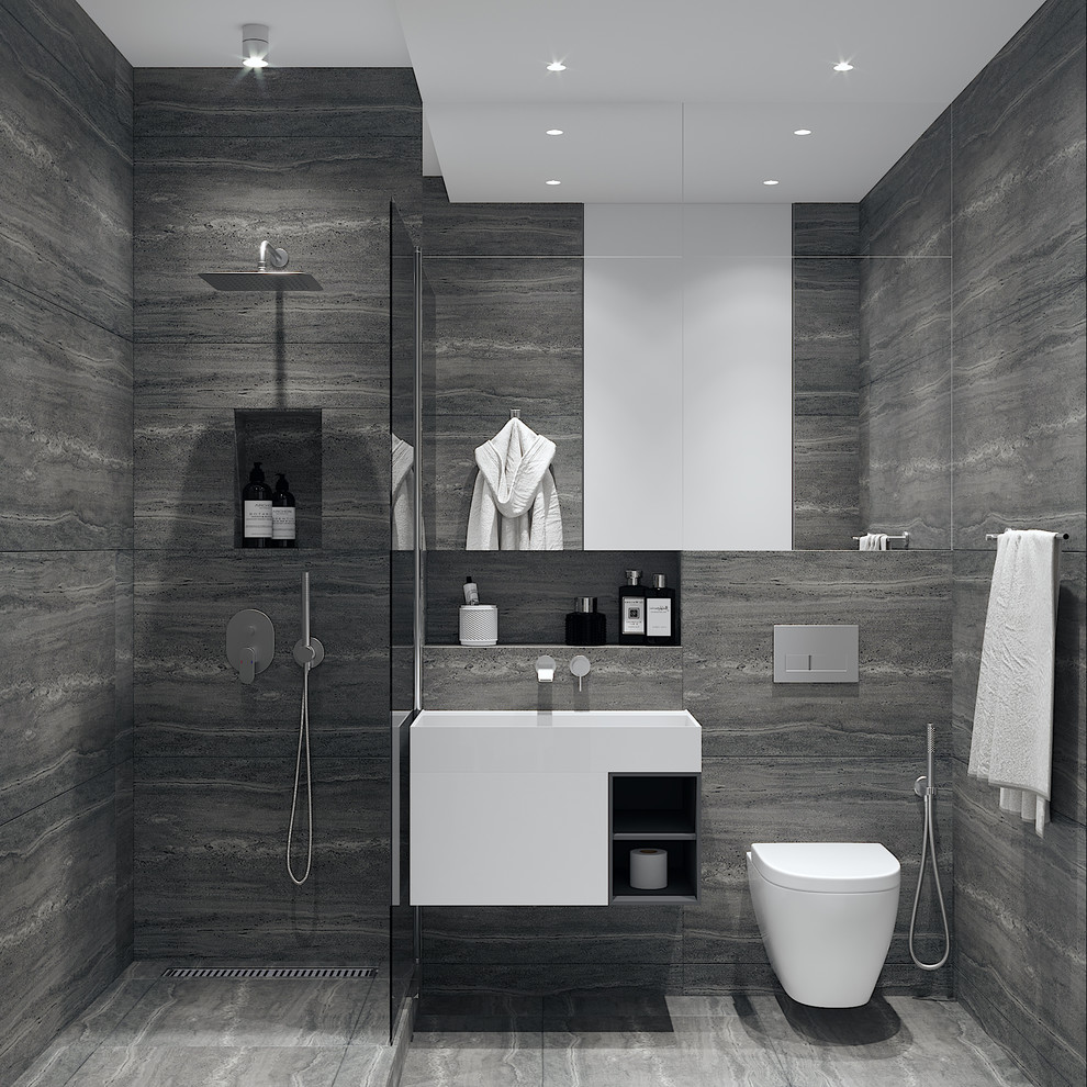 Трехкомнатная квартира в стиле КОНТЕМПОРАРИ