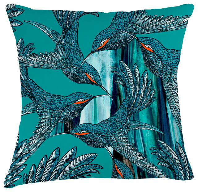 Paradise Velvet Cushion, Dimensions