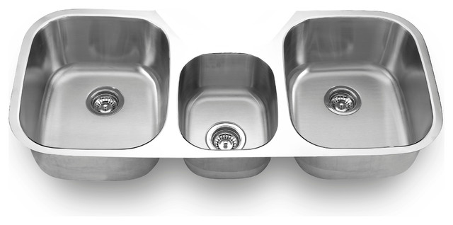 Undermount Triple Bowl Sink