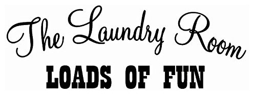 VWAQ The Laundry Room Loads of Fun Decal Laundry Room Decals Room Decor Sayings