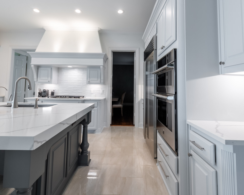 Southlake Copperfield St. Kitchen Design Build Transitional Kitchen