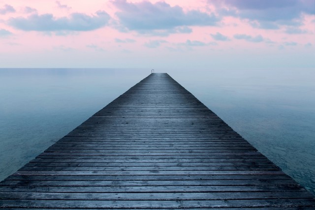 "Towards Infinity" Photo Print, Art Poster, 40x30 cm