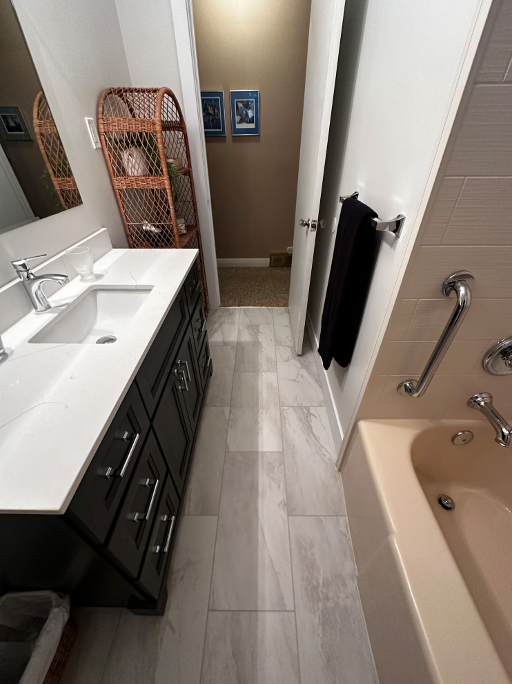 West Mile - Traditional Bathroom Remodel