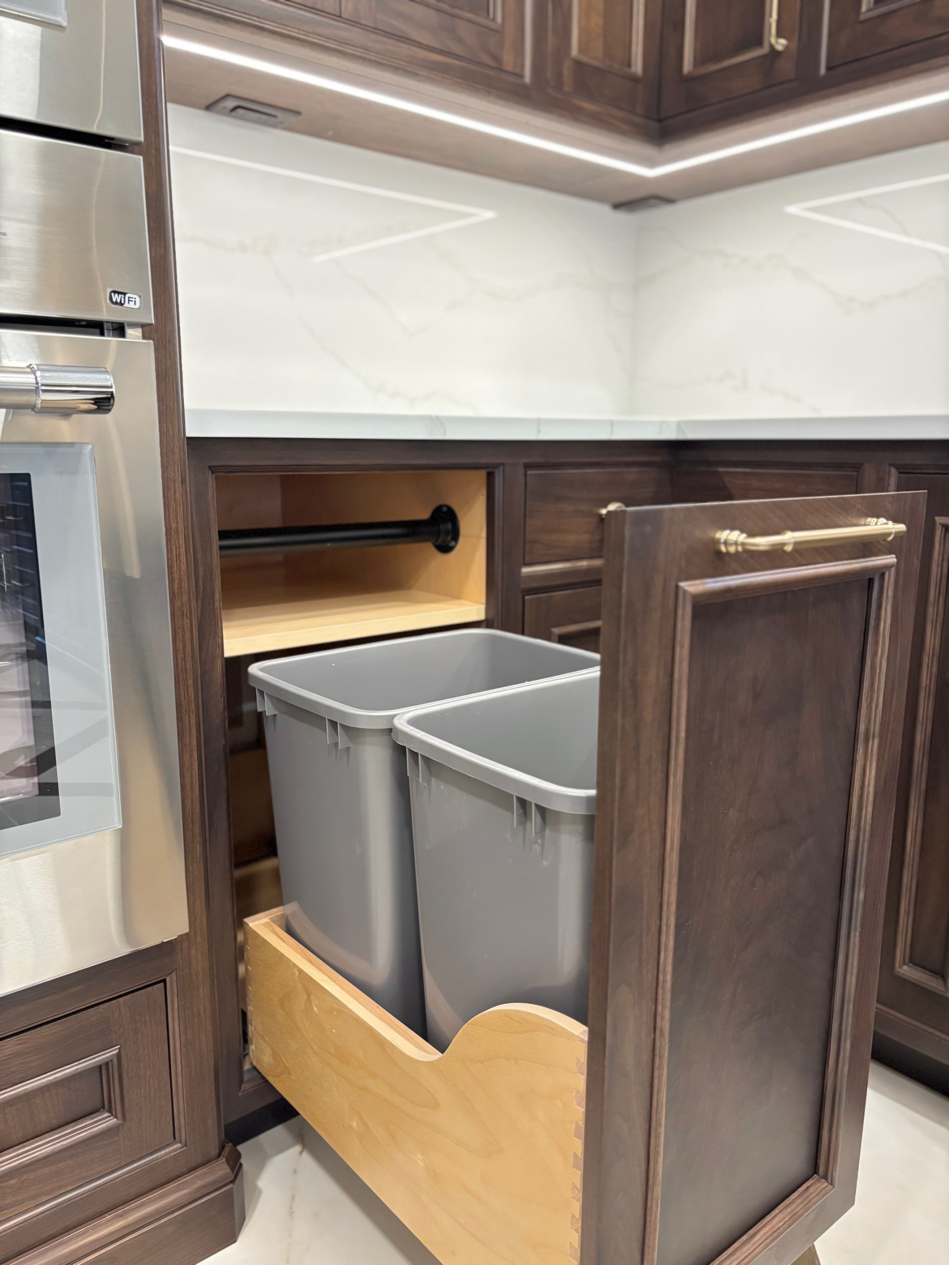 A Luxe and Timeless Lower-Level for Entertaining