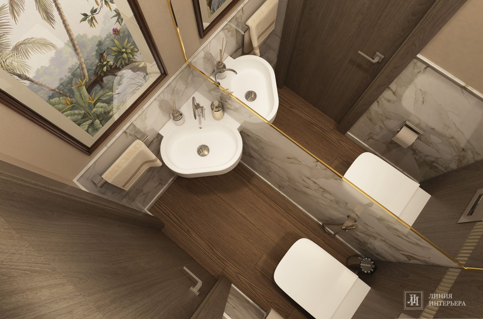 Дизайн интерьера 2-х уровневой квартиры