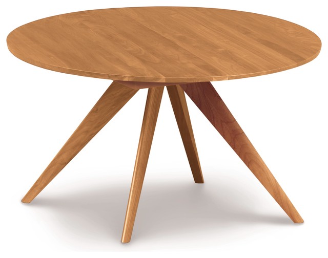 Catalina Round Extension Table Midcentury Dining Tables By Bedroom More Houzz Catalina Round Extension Table, Round Extension Tables