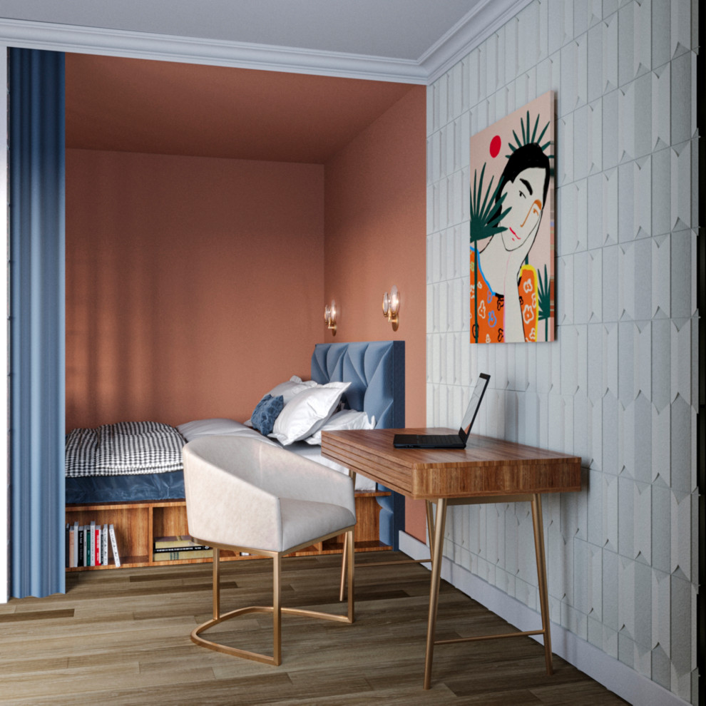 Проект однокомнатной квартиры для молодой пары