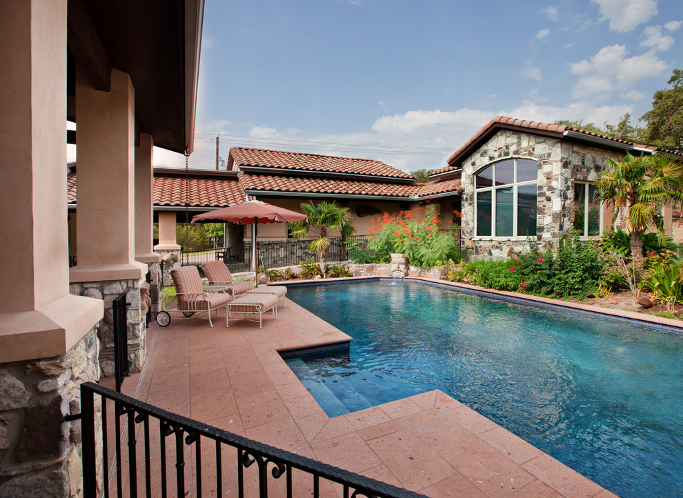 Mexican Influenced Home Near Austin, Texas