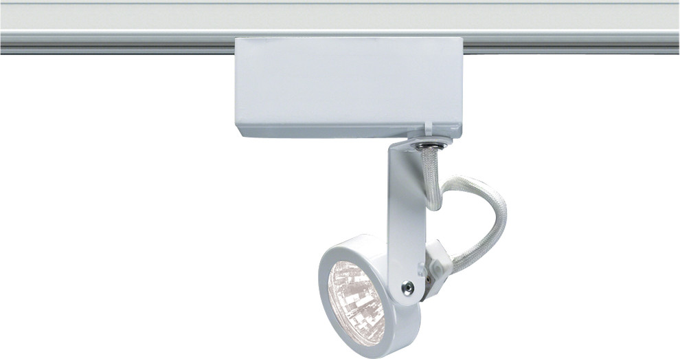 Nuvo Track Lighting 1Light Halogen Track Light Fixture, White