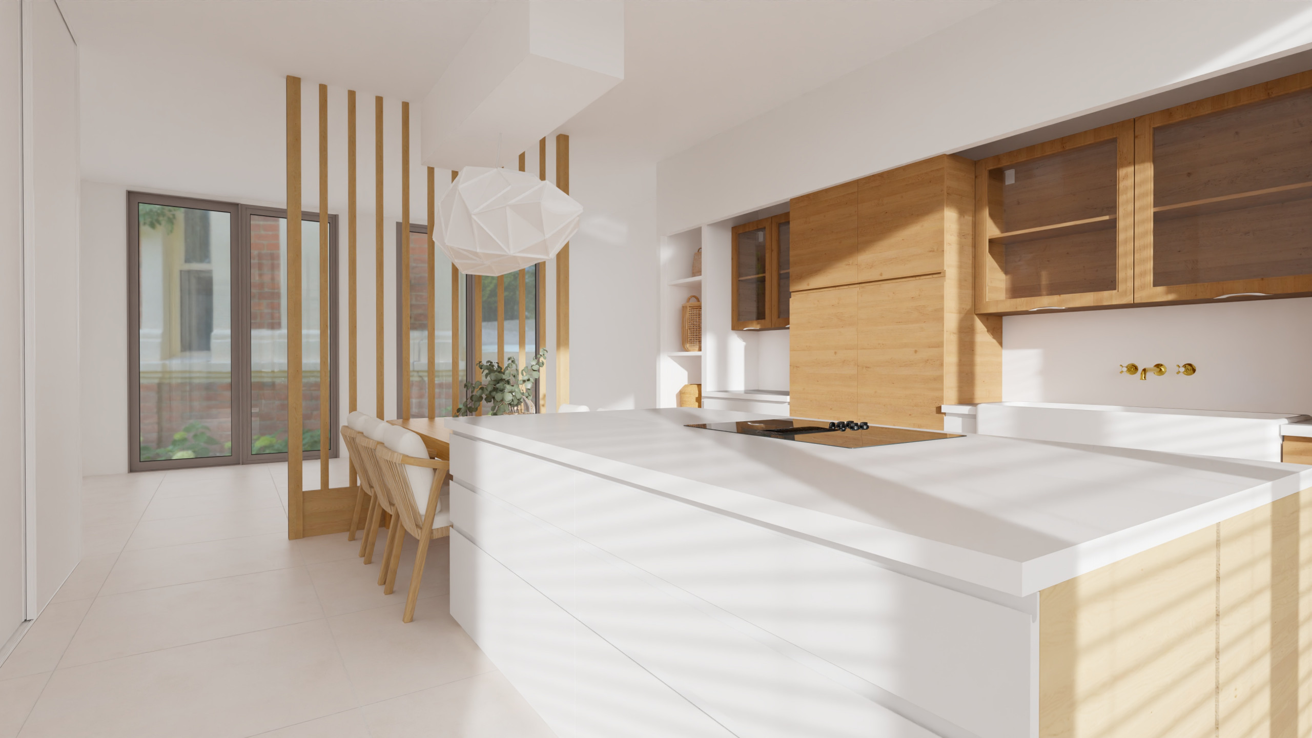 Perspective Cuisine Prestige de 40 m²