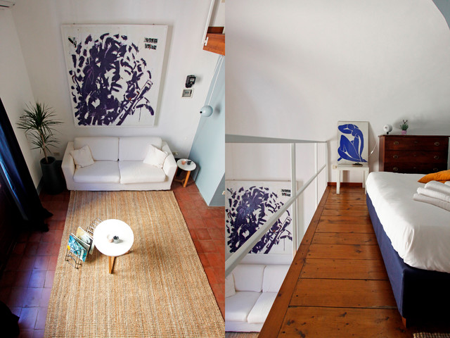 Small Loft mediterraneen-salon