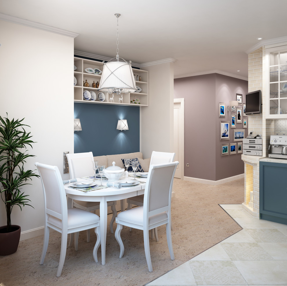 Под парусами. Кухня-гостиная.