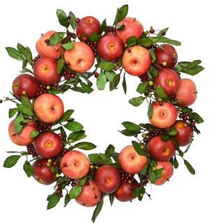 23" Apple Wreath