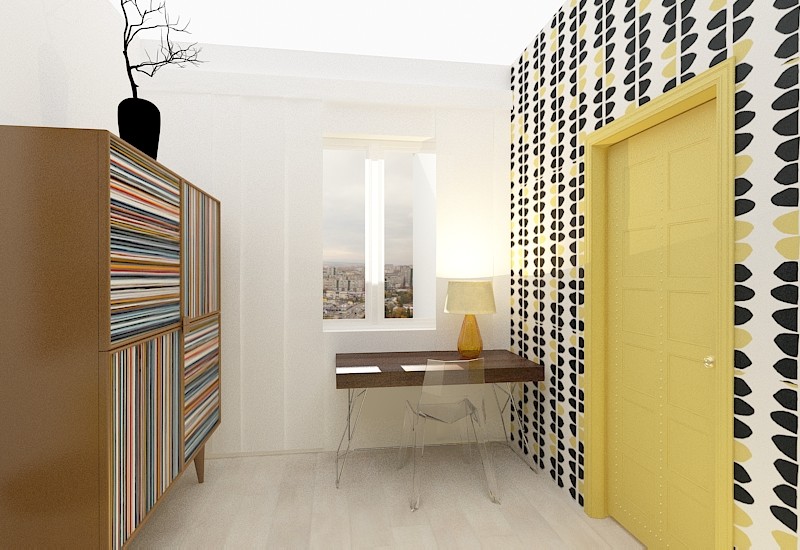 Спальня в стиле Поп-арт