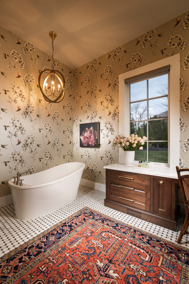 Bathroom - transitional bathroom idea