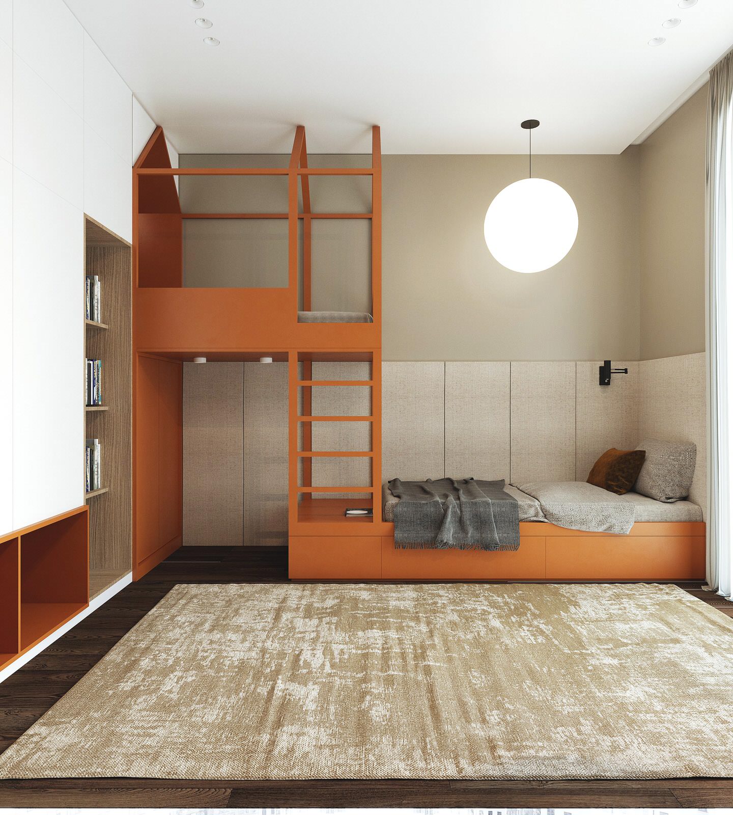 Интерьер ЖК Futurist "Место силы"