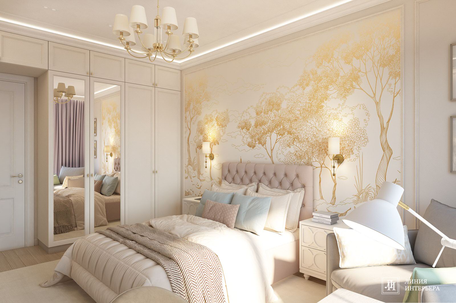 Интерьер квартиры современная классика