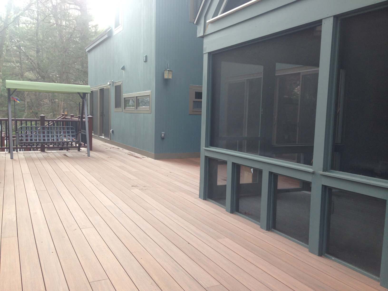 Deck rebuild and 10' extention.