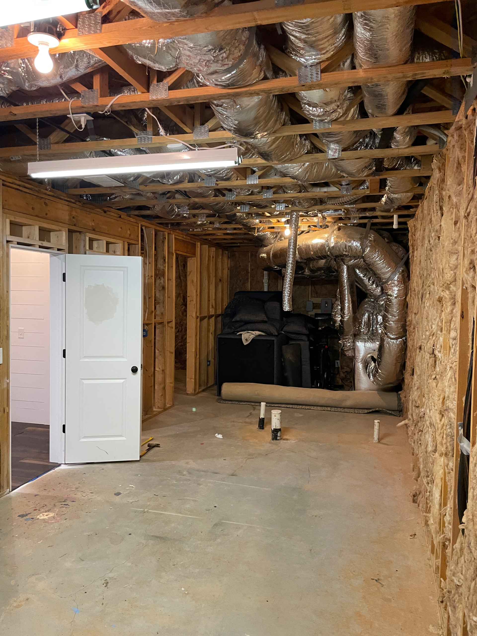 Basement Finished at Woodstock