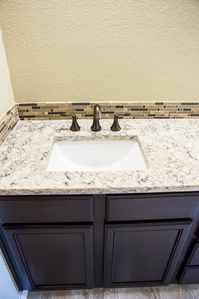 Inspiration for a transitional bathroom remodel in Austin