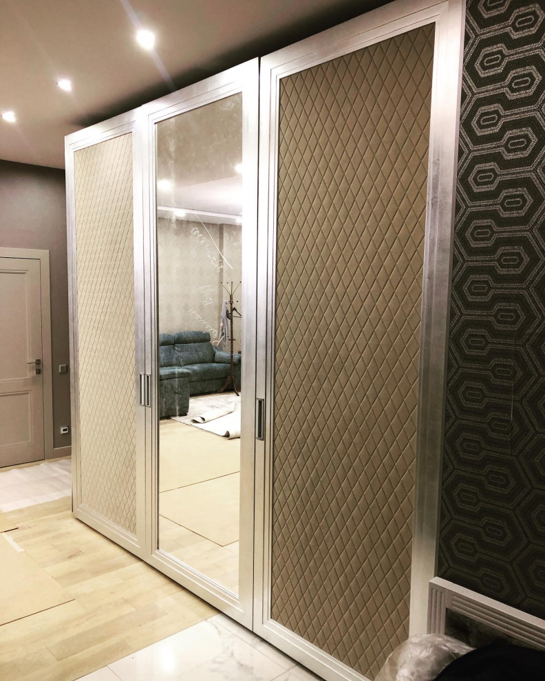 Компланарная система Bortoluzzi, фасады поталь