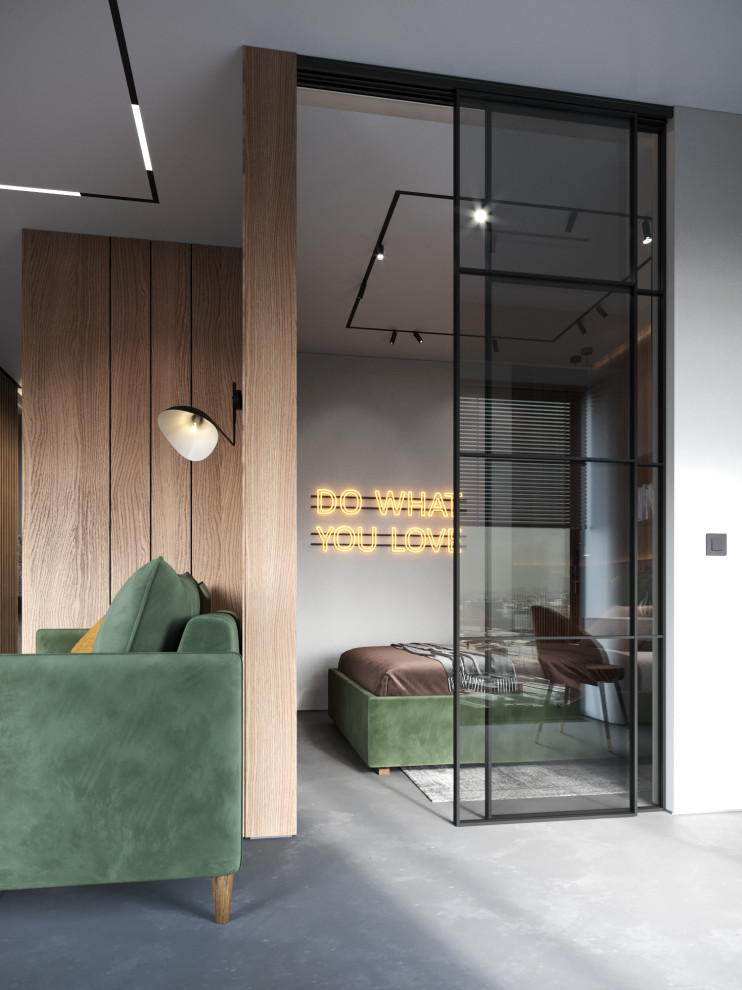 Студия в современном стиле