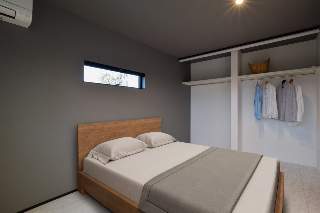 ホテルライクなシンプルモダンハウス moderne-chambre