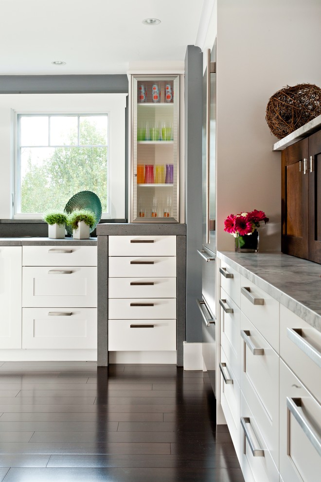 Kitchen - transitional kitchen idea in Boston