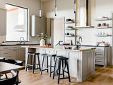 Contemporary Kitchen by Laura Burton Interiors